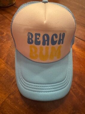 JACKS Surfboards Light Blue Mesh Trucker Hat, beach bum  UNT,